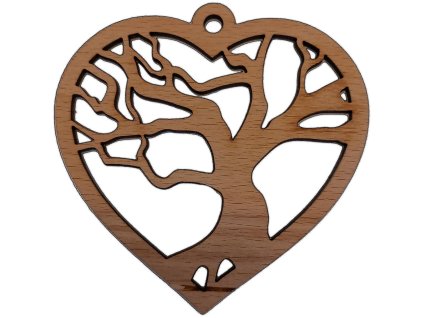 Srdce Strom I 9cm 11cm
