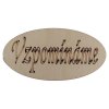 Oval Vzpominame 7,0cm
