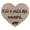 Srdce citat 6,0cm