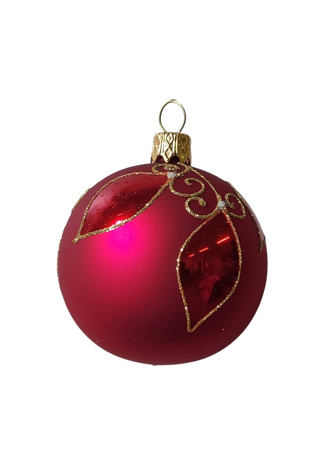 joule 6cm bordo mat s lístečky