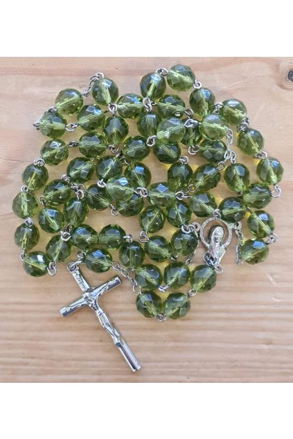 růženec klasika zelená německá 6mm