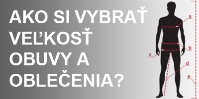 Veľkosti obuvi a oblečenia