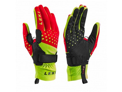 Leki Nordic Race Shark Red n Yellow