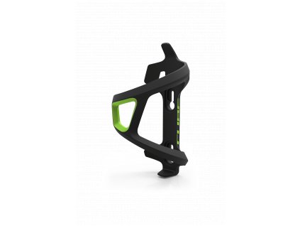 CUBE Bottle Cage HPP Left-Hand Sidecage black n green