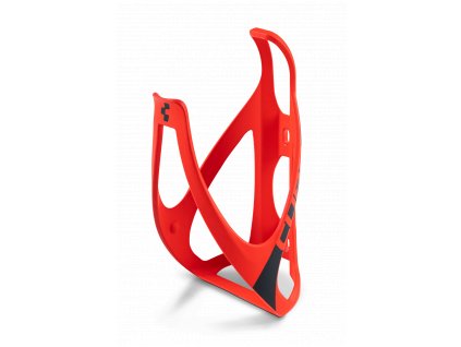 CUBE Bottle Cage HPP matt red n black