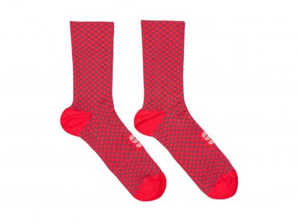 Sportful CHECKMATE ponožky červené