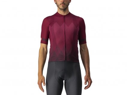 bordovy pansky cyklisticky dres CASTELLI A TUTTA