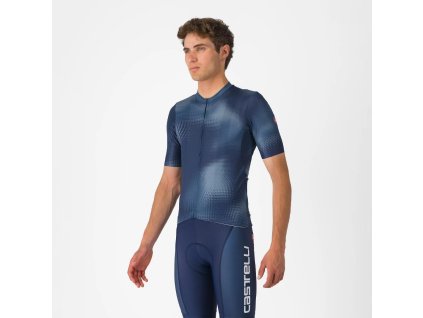 pansky cyklisticky dres Castelli Vortice modry 25016424