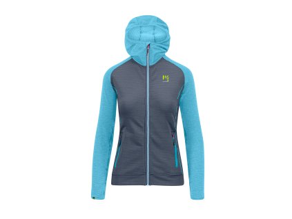 damska mikina Karpos Ambrizzola Full Zip ombre blue bachelor b 2532006.045