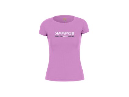 damske outdoorove tricko Karpos Val Federia Evo W bloom 2532037.094