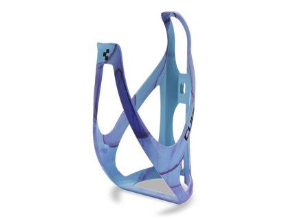 CUBE Bottle Cage HPP matt pitgeonblue n art