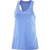 salomon agile womens tank top marina little boy blue heather 1 943126