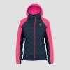 damska zimna outdoorova bunda Karpos Lastei Active Plus W vulcan fandango pink 2500580.127