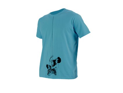 Nograd Bi Doigts T-shirt - Indian Blue