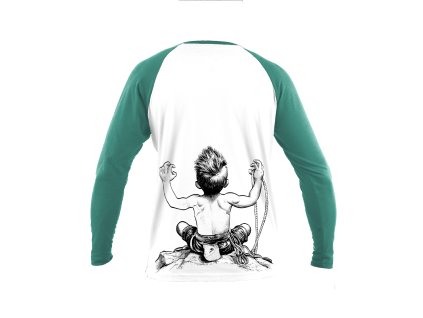 Nograd Born to Climb T-shirt LS - White / Ether