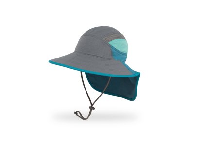 kids ultra adventure hat cinder blue mountain front ss20 HR