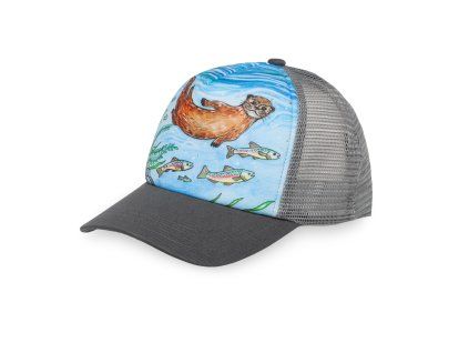 kids artist series trucker river otter front ss21 HR