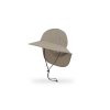 ultra adventure storm hat taupe front fw20 HR