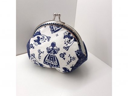 Taštička Klárky - folklór modrá
