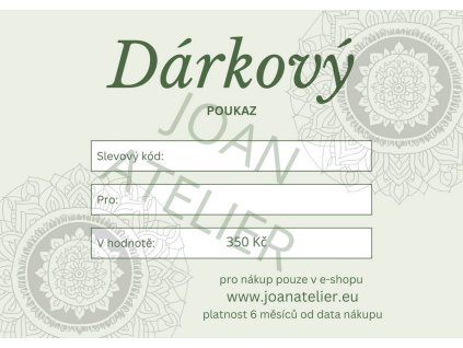darkovy poukaz 350