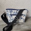 Týna - přírodní crossbody taštička s přední kapsou