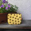 slunečnice, taštička handmade Mini Mína