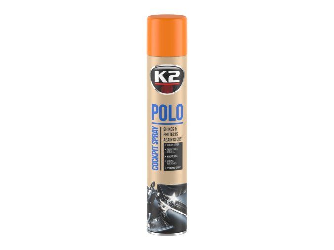 k2 polo cockpit sprej 750ml broskev