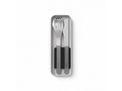 Sada Príborov Monbento Slim Box - Black Onyx