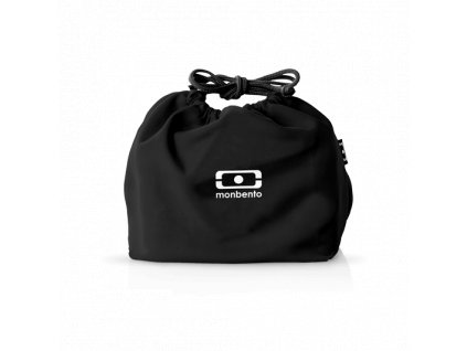 Taška Pre Desiatový Box Monbento Pochette - Black Onyx