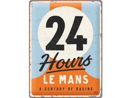 Plechová Cedule Le Mans 24 Hours