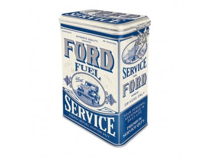 Plechová Dóza s Klipem - Ford Fuel Service