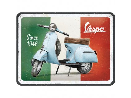 Plechová Cedule Vespa Since 1946