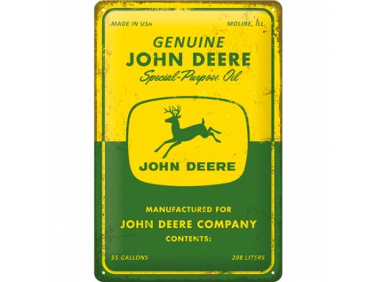 Plechová Ceduľa John Deere Special Purpose Oil