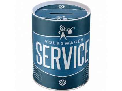 Plechová Pokladnička  - Volkswagen Service