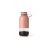 Sklenená Fľaša Lékué Bottle To Go - Lososová