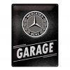 Plechová Ceduľa Mercedes-Benz Garage