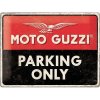 Plechová Ceduľa Moto Guzzi Parking Only
