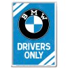 Plechová Pohľadnica BMW Drivers Only