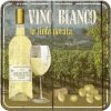 Plechové Podtácky Vino Bianco