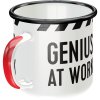 Plechový Hrnček Genius at Work 2