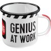 Plechový Hrnček Genius at Work 4