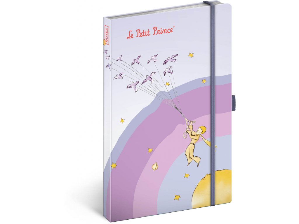 Linajkovaný Zápisník - Malý Princ Planet