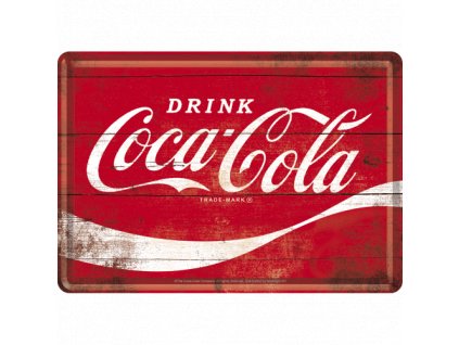 Plechová Pohľadnica Coca-Cola