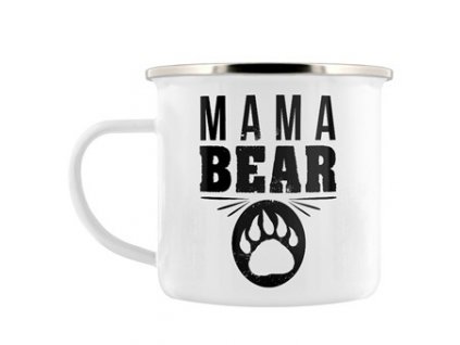 Plechový Hrnček Mama Bear
