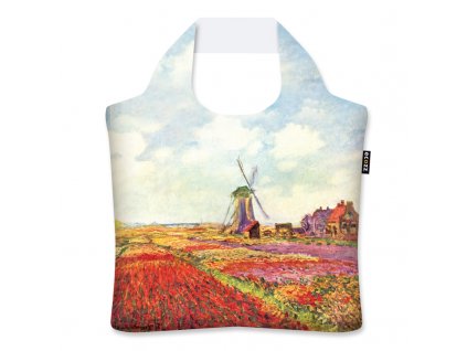 Ekologická taška Ecozz - Claude Monet Tulip fields in Holland