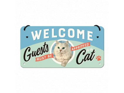 Welcome Guests Cat