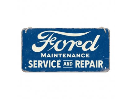 Plechová Ceduľa Ford Service And Repair