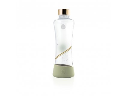 Sklenená Fľaša Equa Metallic - Gold 550 ML