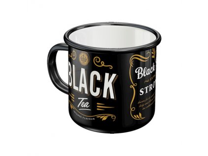 Plechový Hrnček Black Tea