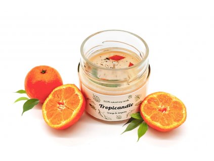 Sviečka Tropicandle - Orange & Tangerine